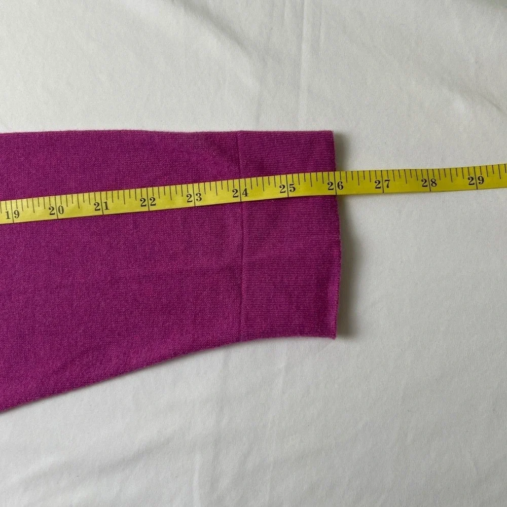 J.Crew Womens Crew Neck Long Sleeve Pullover Teddy Sweater Size 2X Purple Soft